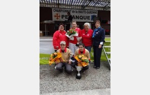 CHAMPIONNAT HAUTE GARONNE DOUBLETTE FEMININS